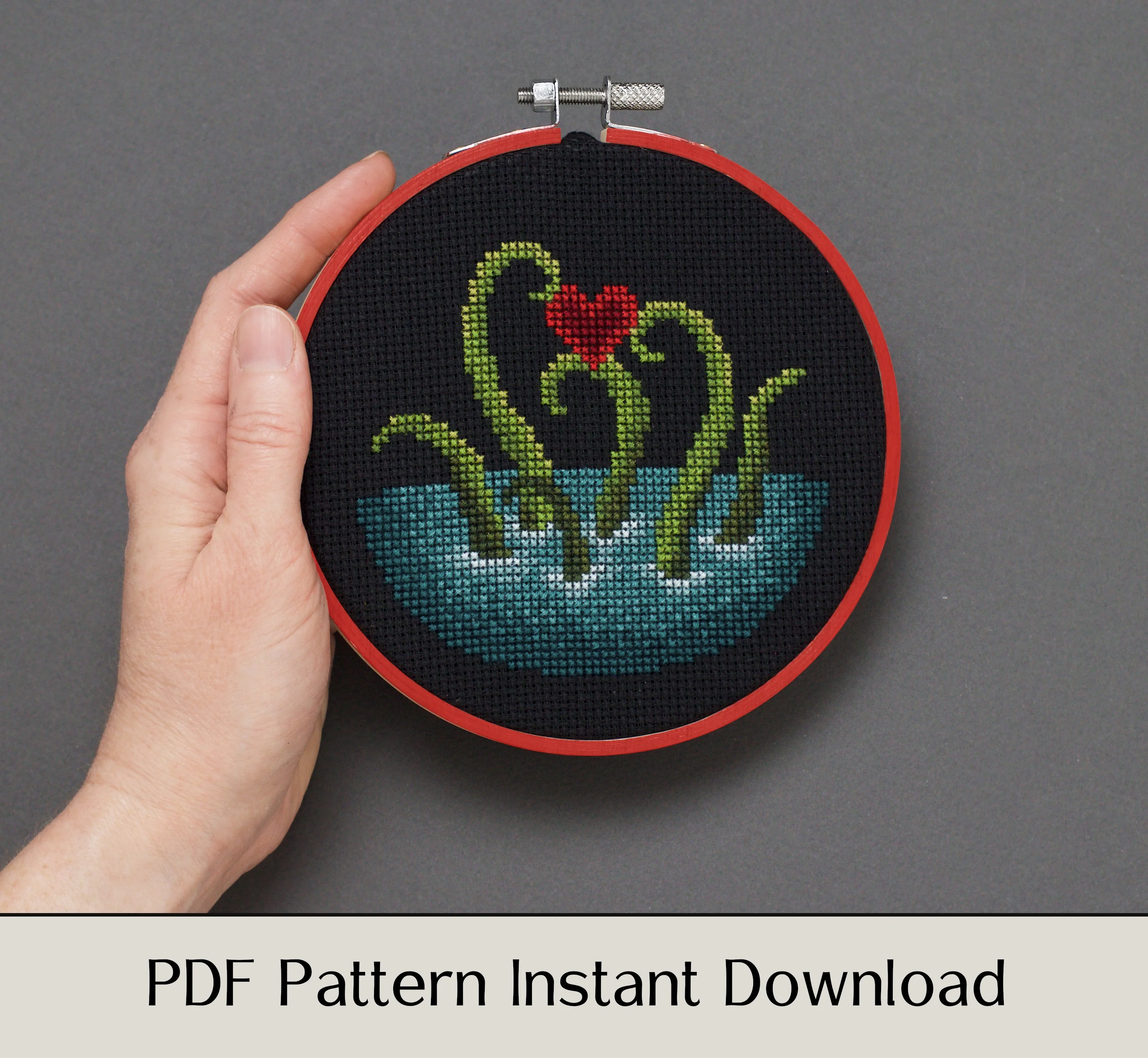 Three Unusual Valentines - Digital PDF Cross Stitch Pattern - Image 8